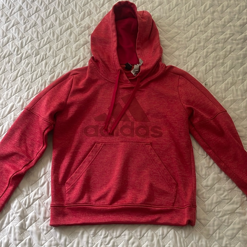 Adidas Clima Warm Women’s Hoodie XS in Red